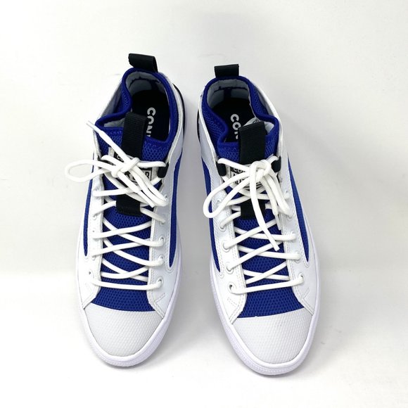 Converse CTAS ULTRA Mid Sneaker Blue White Mesh Women's Size 169664C - Picture 6 of 9